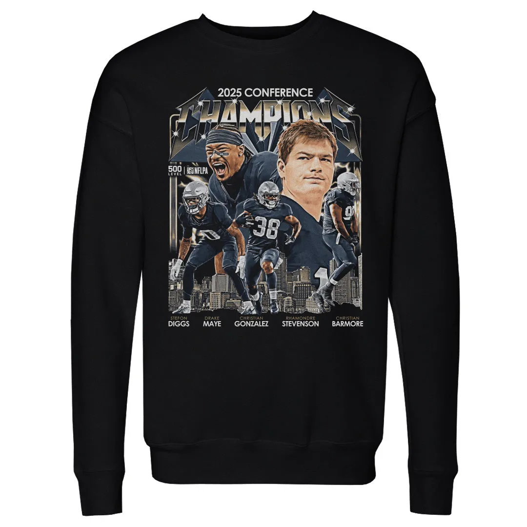 New England Football 2025 Conference Champions Vintage WHT sold by 500 Level product image thumbnail 2