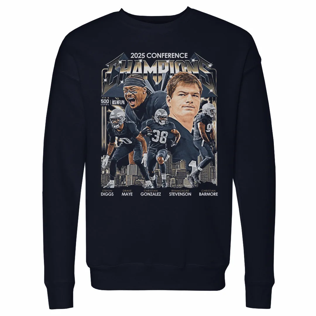 New England Football 2025 Conference Champions Vintage WHT sold by 500 Level