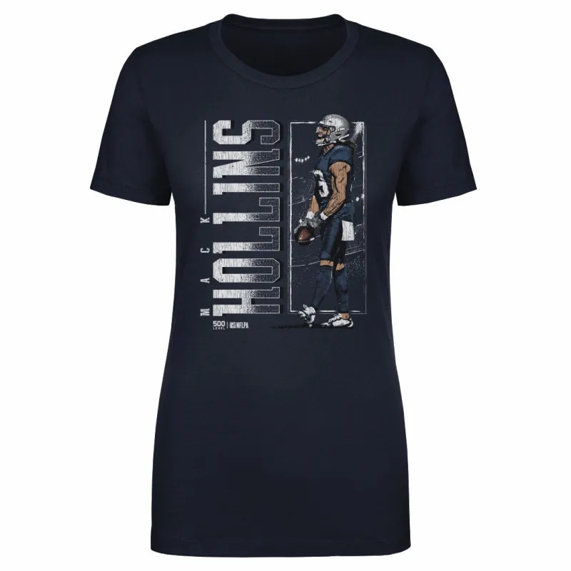 Mack Hollins New England Vertical WHT made by 500 Level