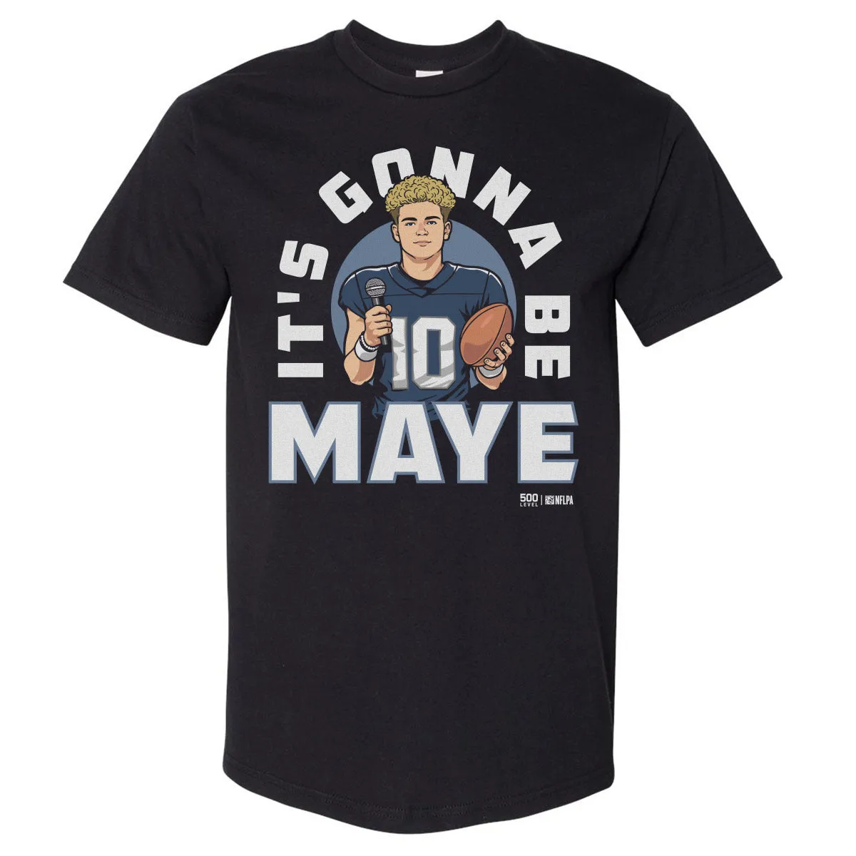 Drake Maye New England It's Gonna Be Maye WHT sold by 500 Level