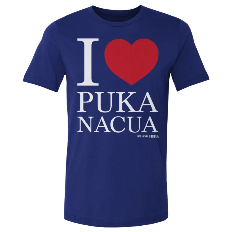 Puka Nacua Los Angeles R Love WHT made by 500 Level