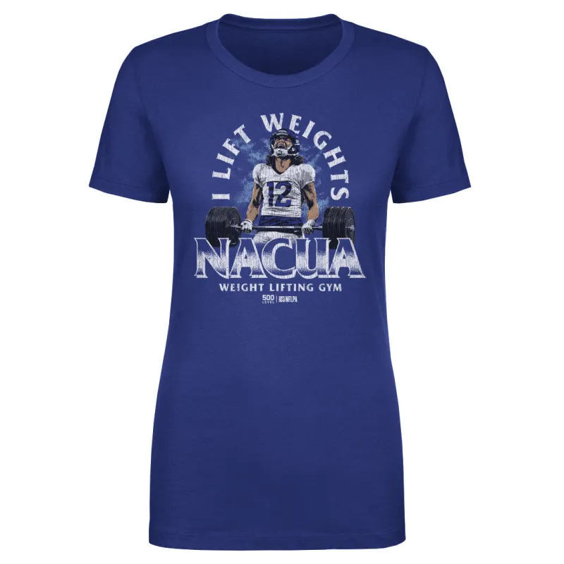 Puka Nacua Los Angeles R I Lift Weights WHT made by 500 Level