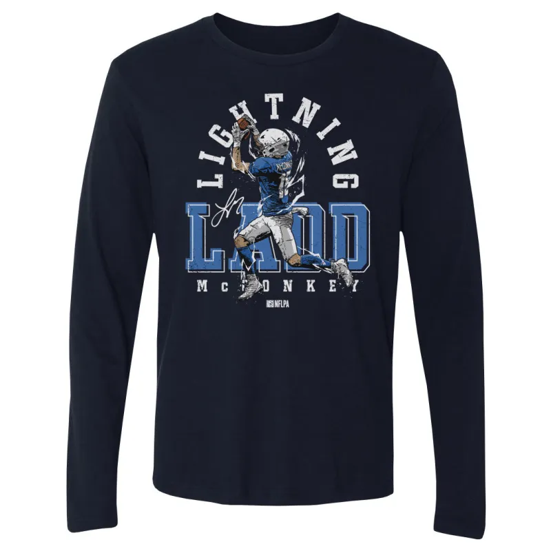 Ladd McConkey Los Angeles C Lightning Ladd WHT made by 500 Level