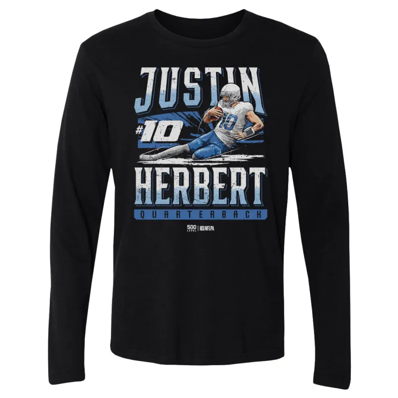 Justin Herbert Los Angeles C Slide WHT made by 500 Level