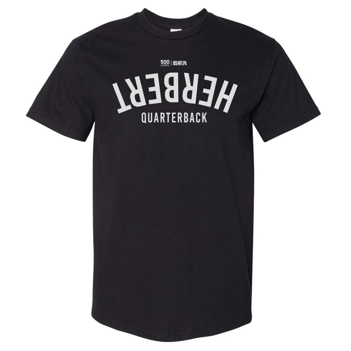 Justin Herbert Los Angeles C Invert WHT sold by 500 Level