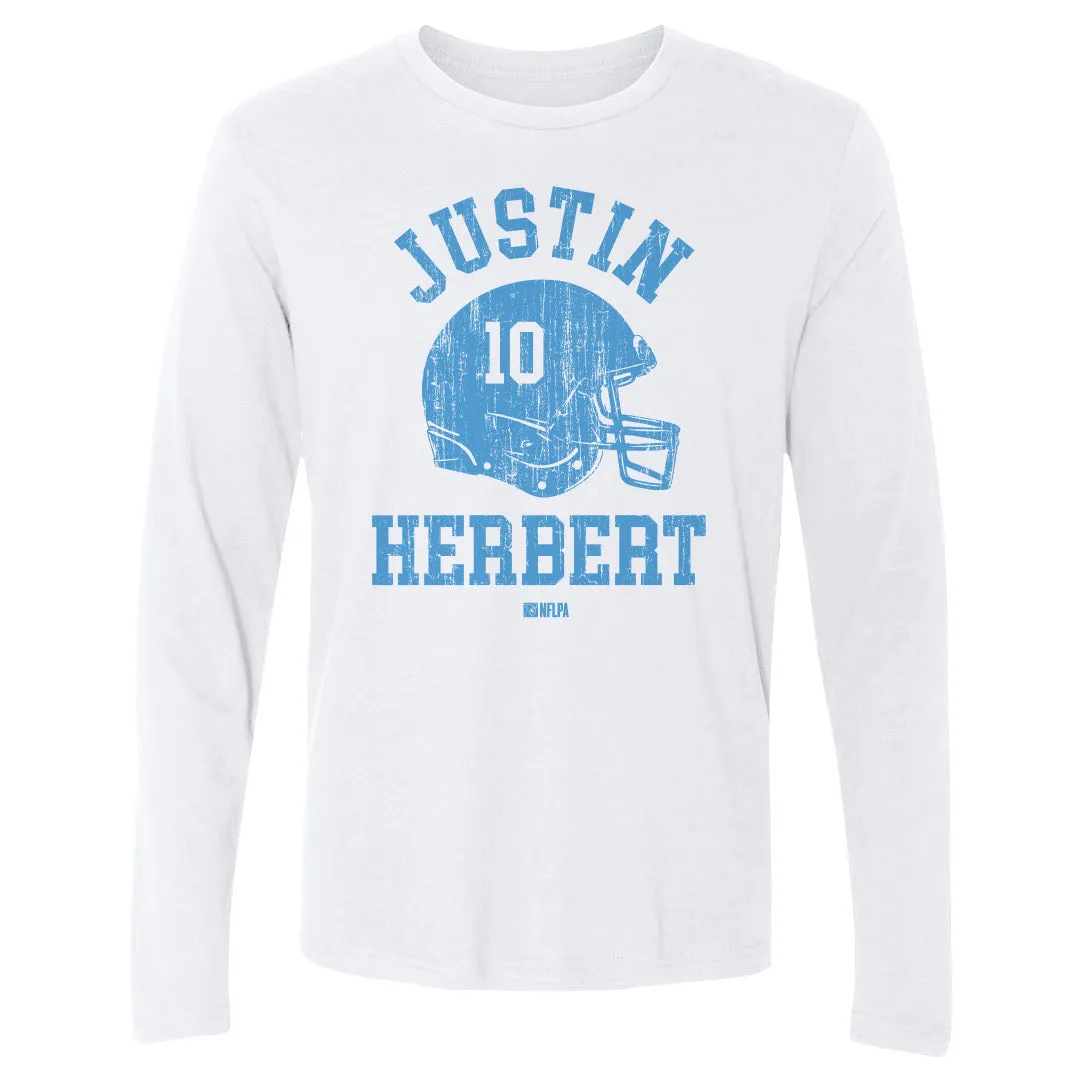 Justin Herbert Los Angeles C Helmet Font sold by 500 Level