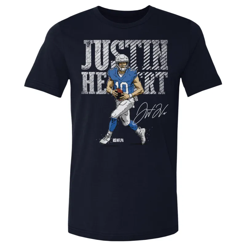 Justin Herbert Bold WHT made by 500 Level