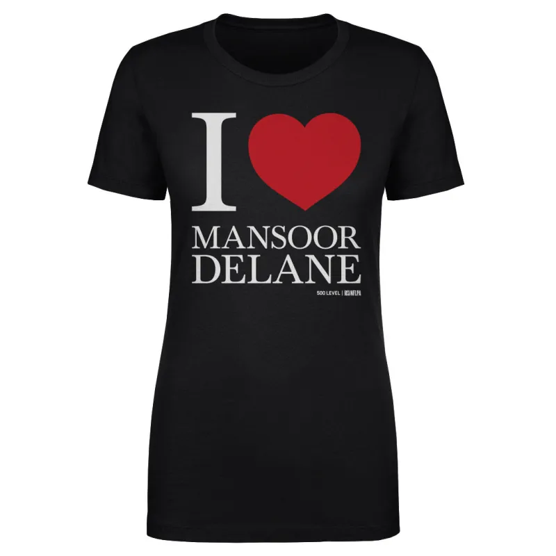 Mansoor Delane Kansas City I Love WHT made by 500 Level
