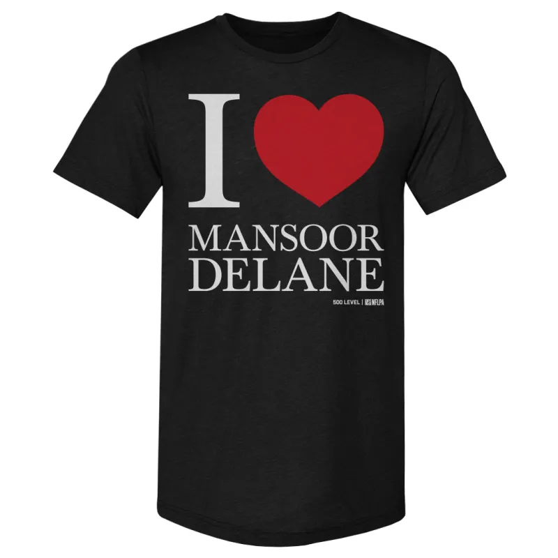 Mansoor Delane Kansas City I Love WHT made by 500 Level