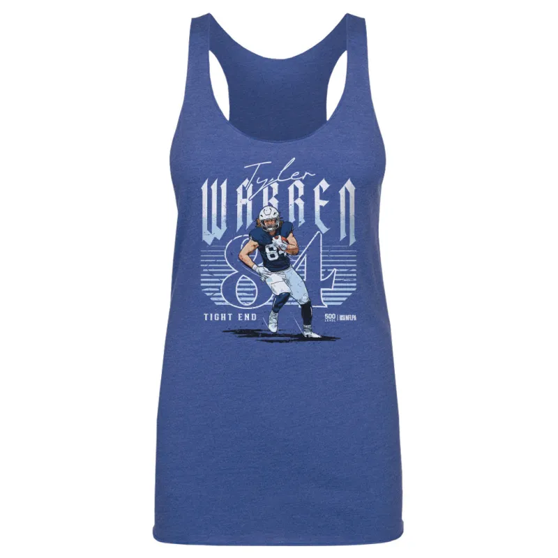 Tyler Warren Indianapolis Player Name WHT made by 500 Level