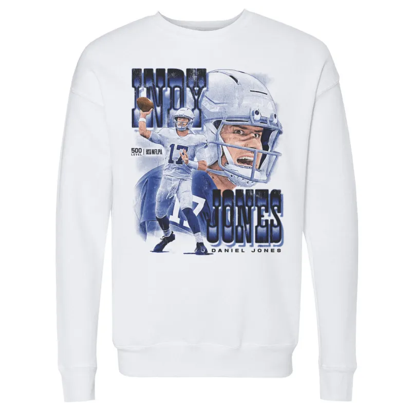 Daniel Jones Indianapolis Indy Jones WHT made by 500 Level