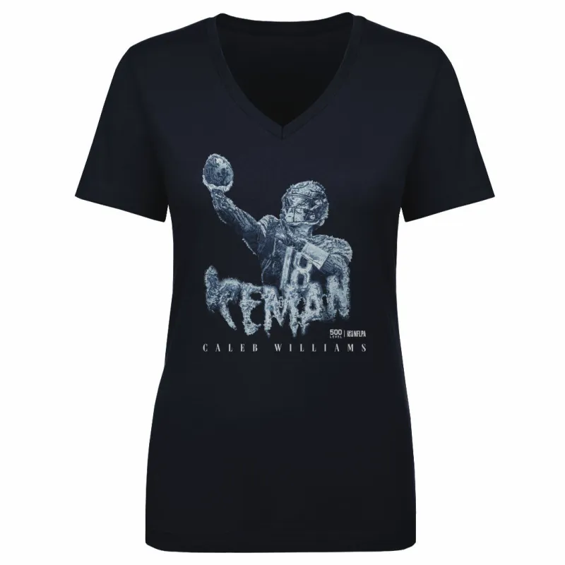 Caleb Williams Chicago Iceman Throw WHT made by 500 Level
