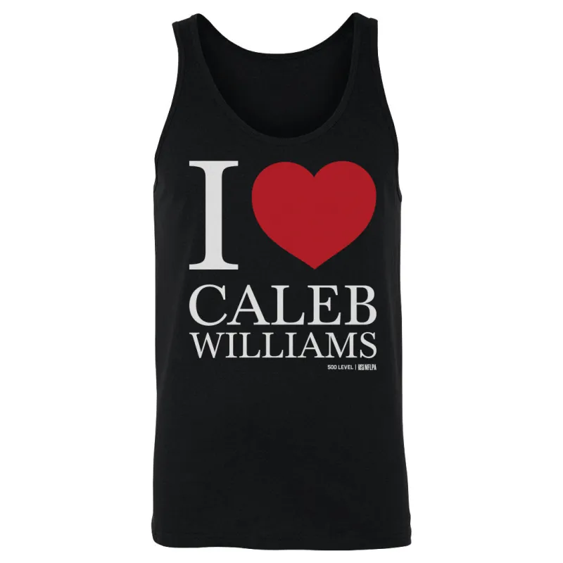 Caleb Williams Chicago I Love WHT made by 500 Level