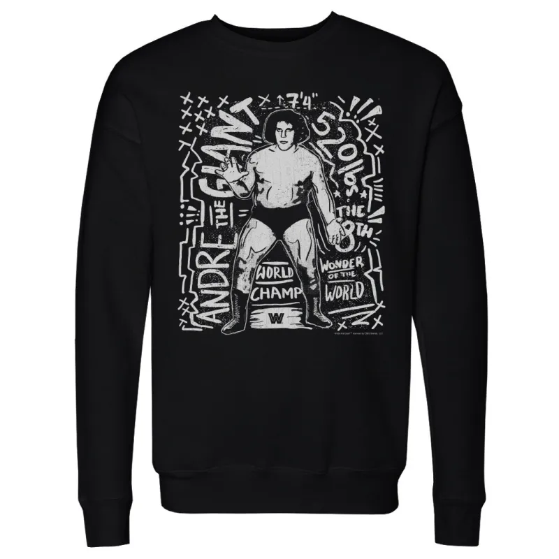 Andre The Giant Graphic WHT made by 500 Level