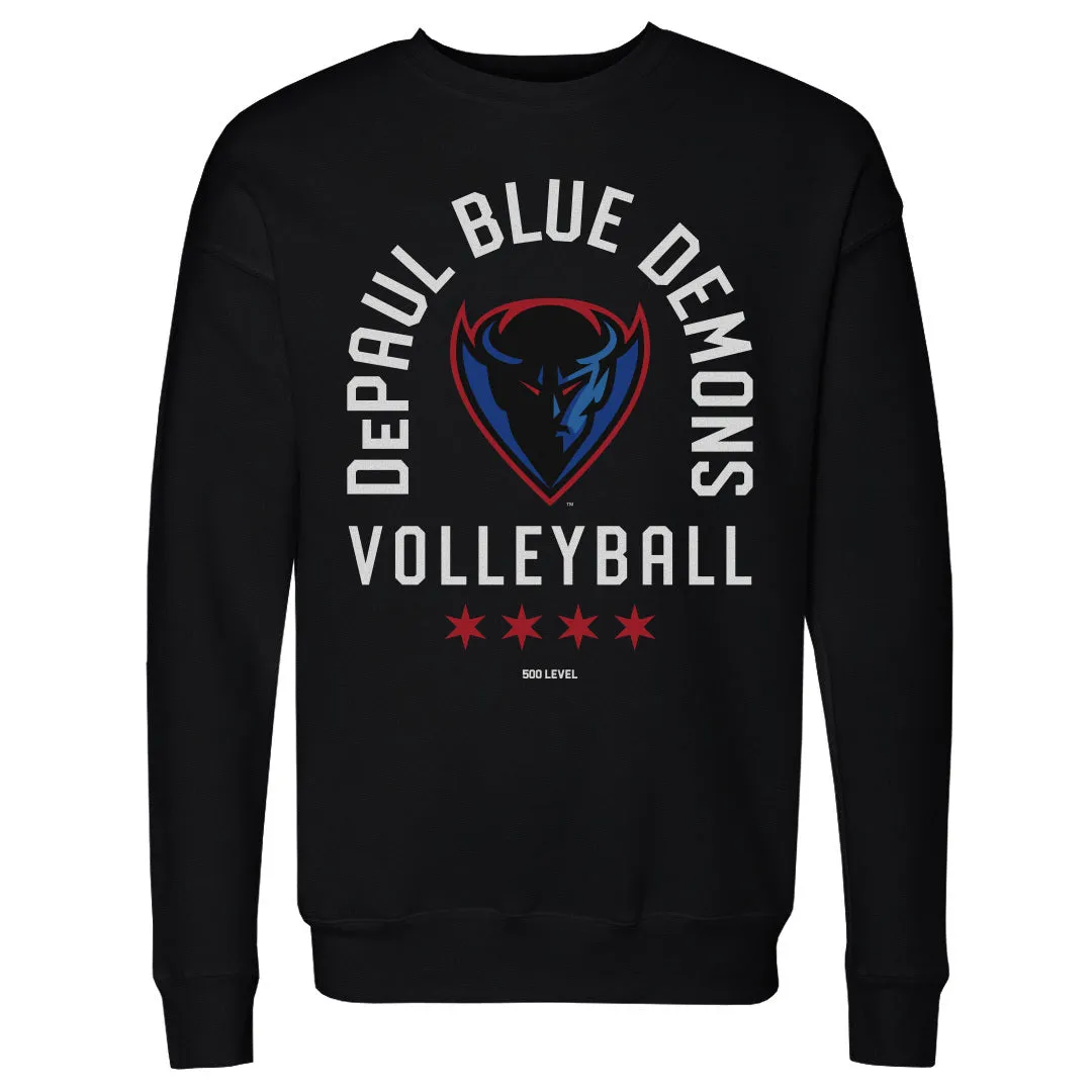 DePaul Blue Demons Volleyball Arc WHT sold by 500 Level
