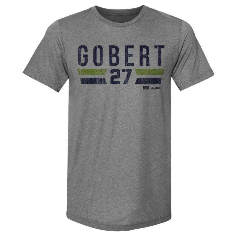 Rudy Gobert Minnesota Timberwolves Font made by 500 Level