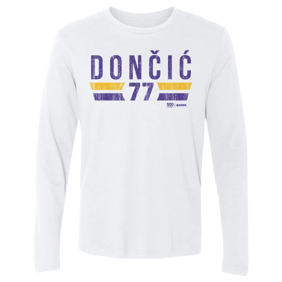 Luka Doncic Los Angeles Lakers Font sold by 500 Level
