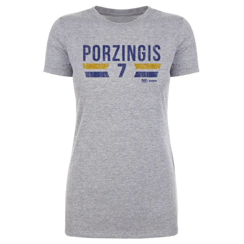 Kristaps Porzingis Golden State Warriors Font made by 500 Level