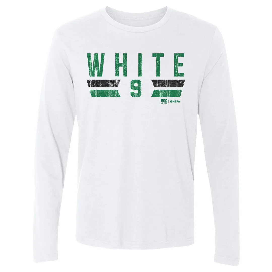 Derrick White Boston Celtics Font sold by 500 Level