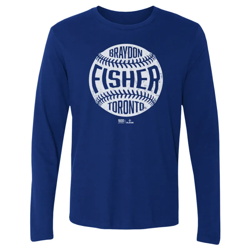 Braydon Fisher Toronto Vintage Baseball WHT made by 500 Level