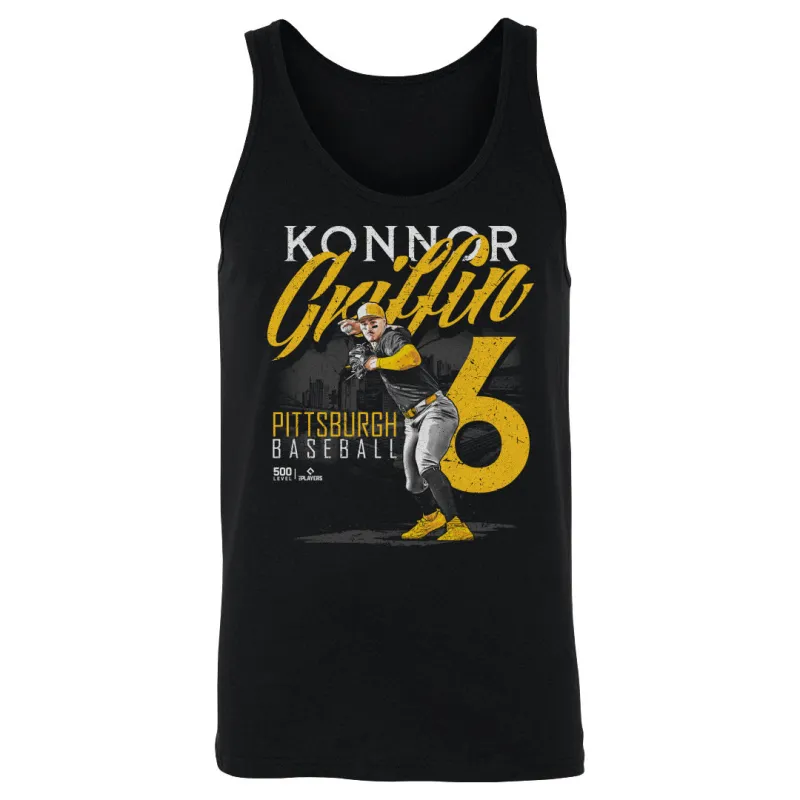 Konnor Griffin Pittsburgh Player Name WHT made by 500 Level