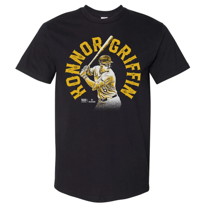 Konnor Griffin Pittsburgh Emblem WHT made by 500 Level