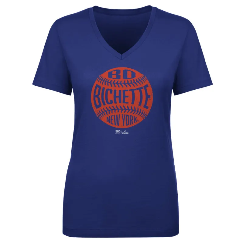 Bo Bichette New York M Vintage Baseball WHT made by 500 Level