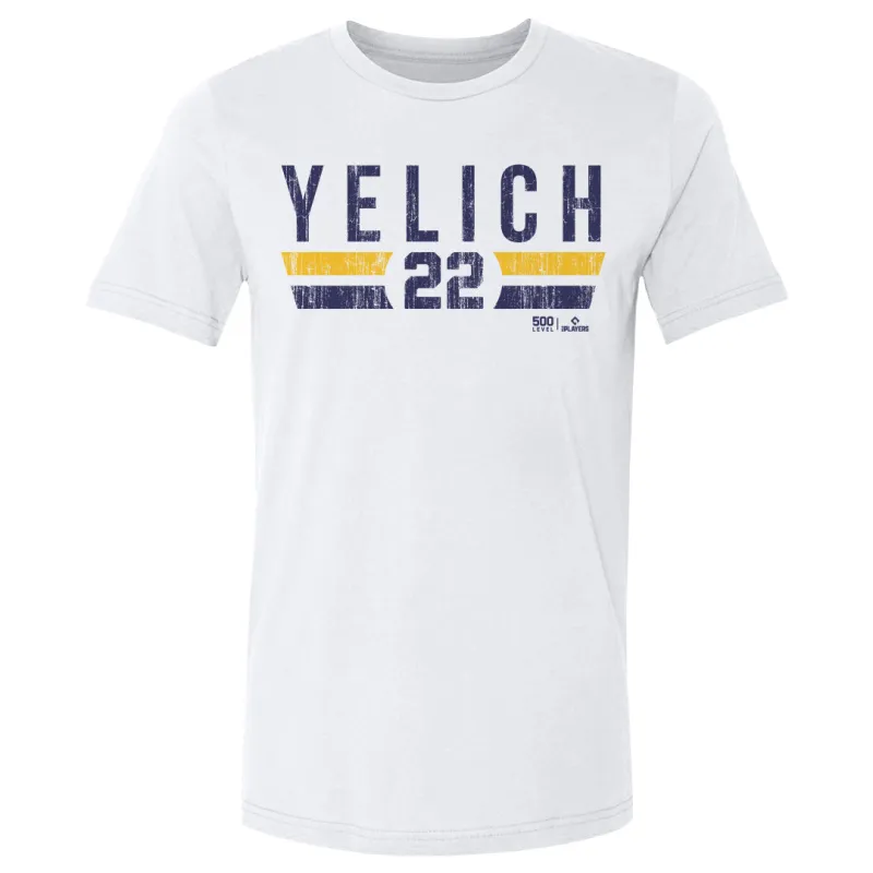 Christian Yelich Milwaukee Font made by 500 Level