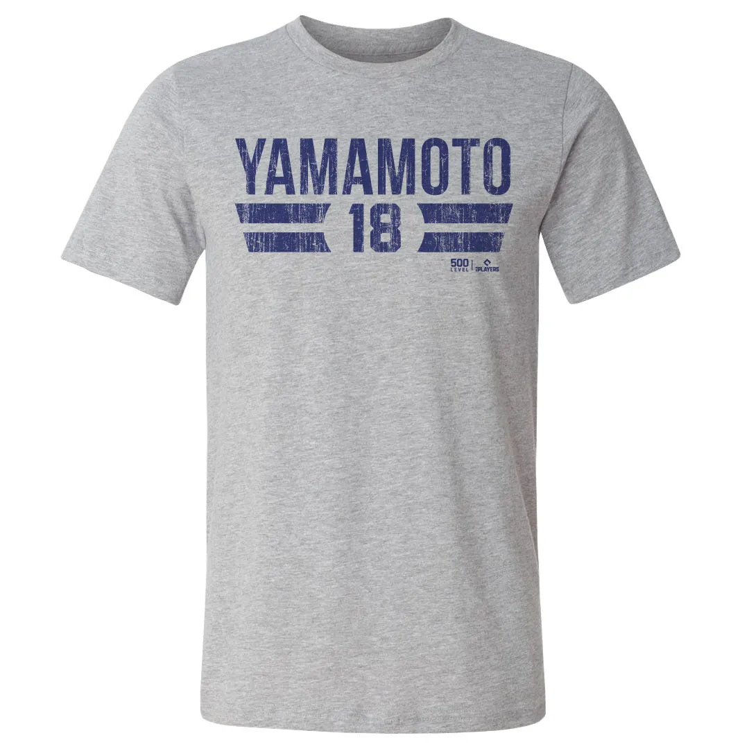Yoshinobu Yamamoto Los Angeles D Font sold by 500 Level