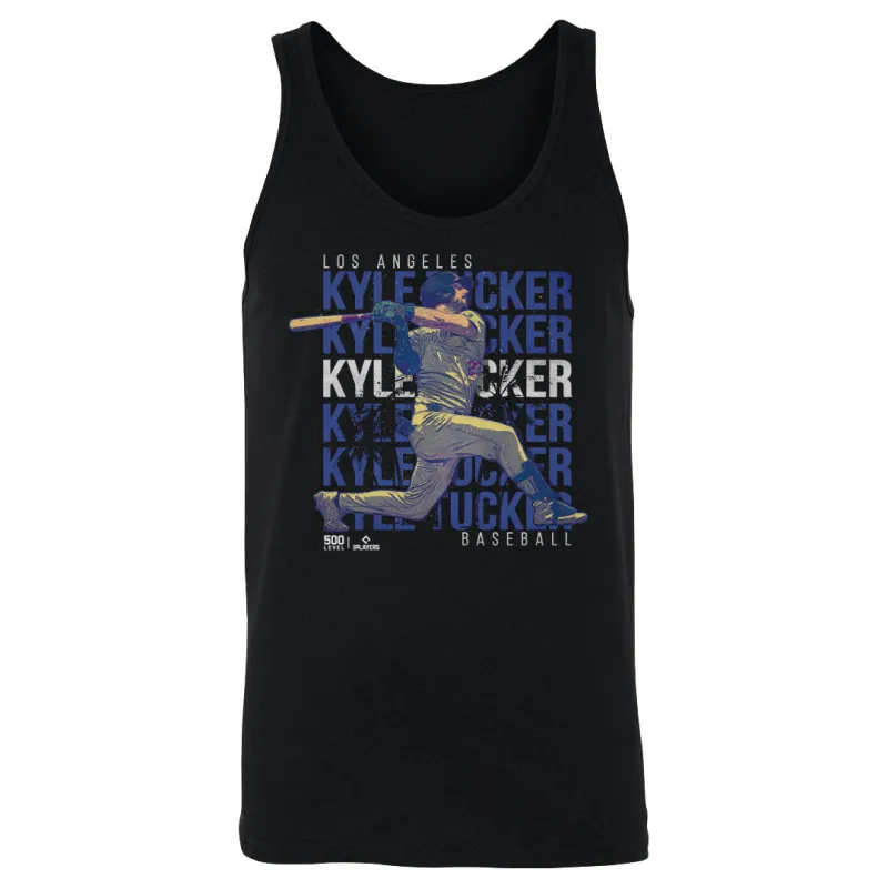 Kyle Tucker Los Angeles D Name Repeat WHT made by 500 Level