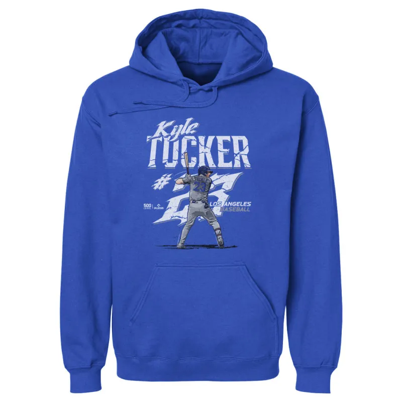 Kyle Tucker Los Angeles D Name Number WHT made by 500 Level