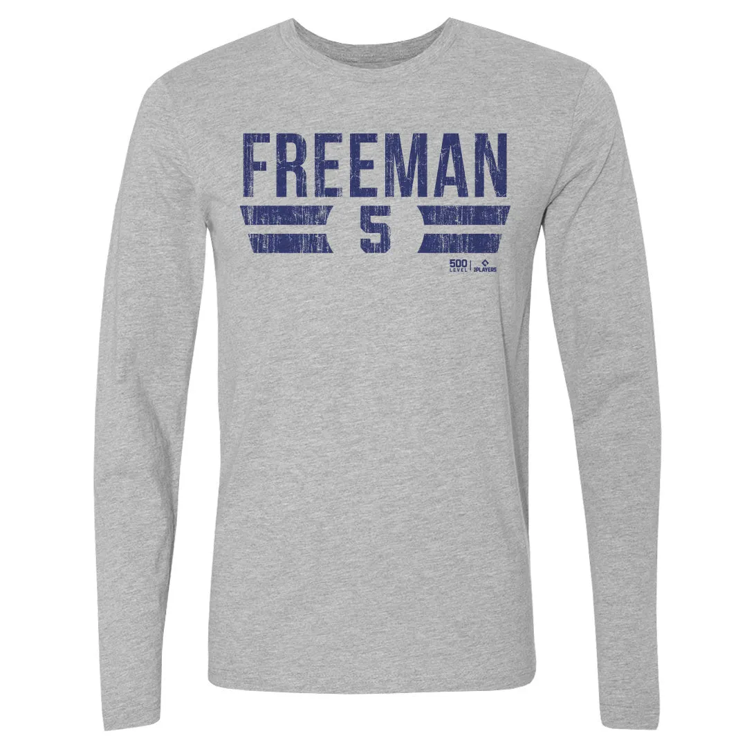 Freddie Freeman Los Angeles D Font sold by 500 Level