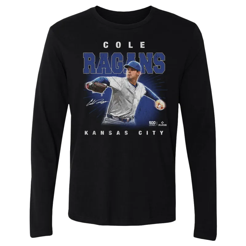 Cole Ragans Kansas City Player Name WHT made by 500 Level
