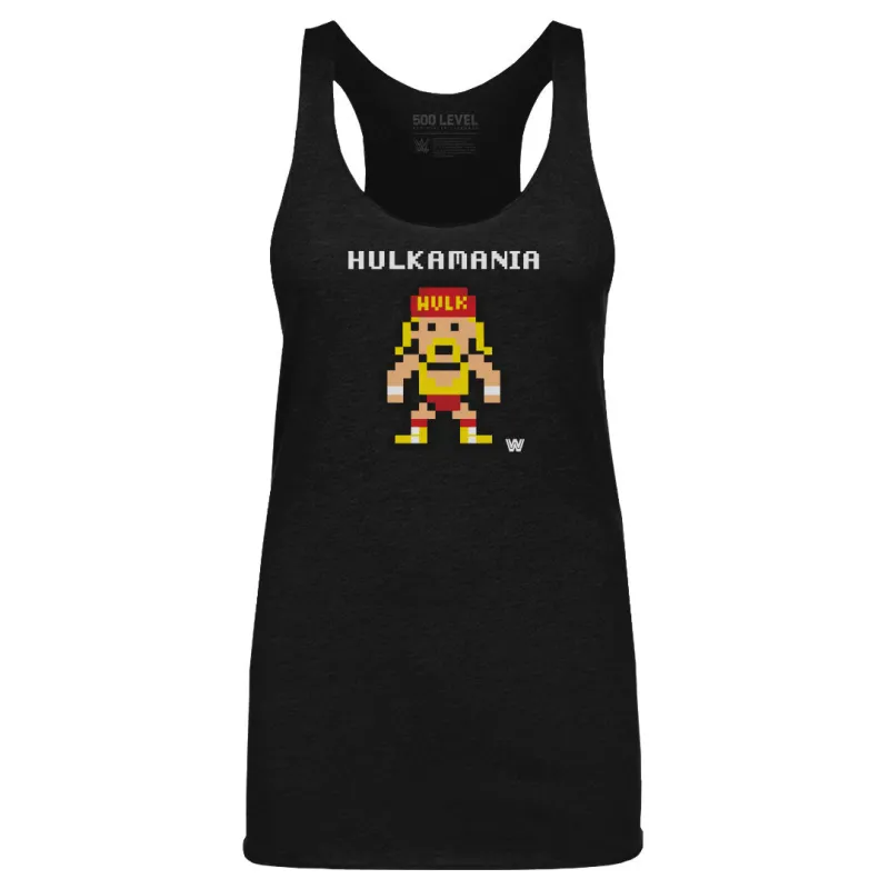 Hulk Hogan WWE Pixel WHT made by 500 Level