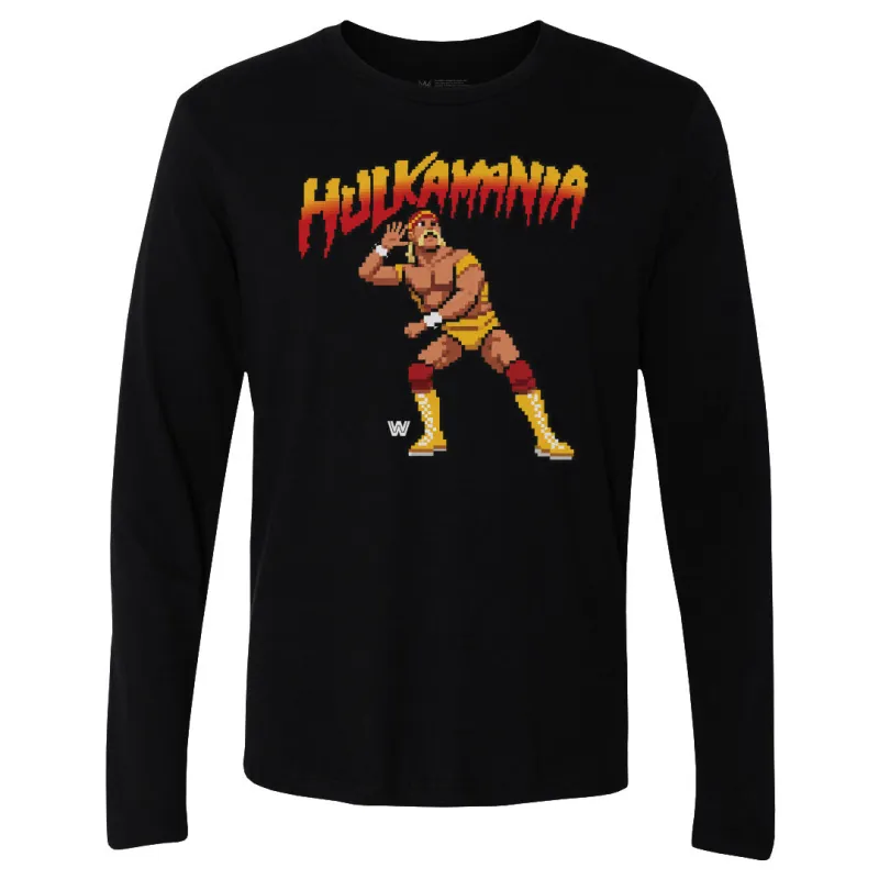 Hulk Hogan WWE Hulkamania 8-bit WHT made by 500 Level