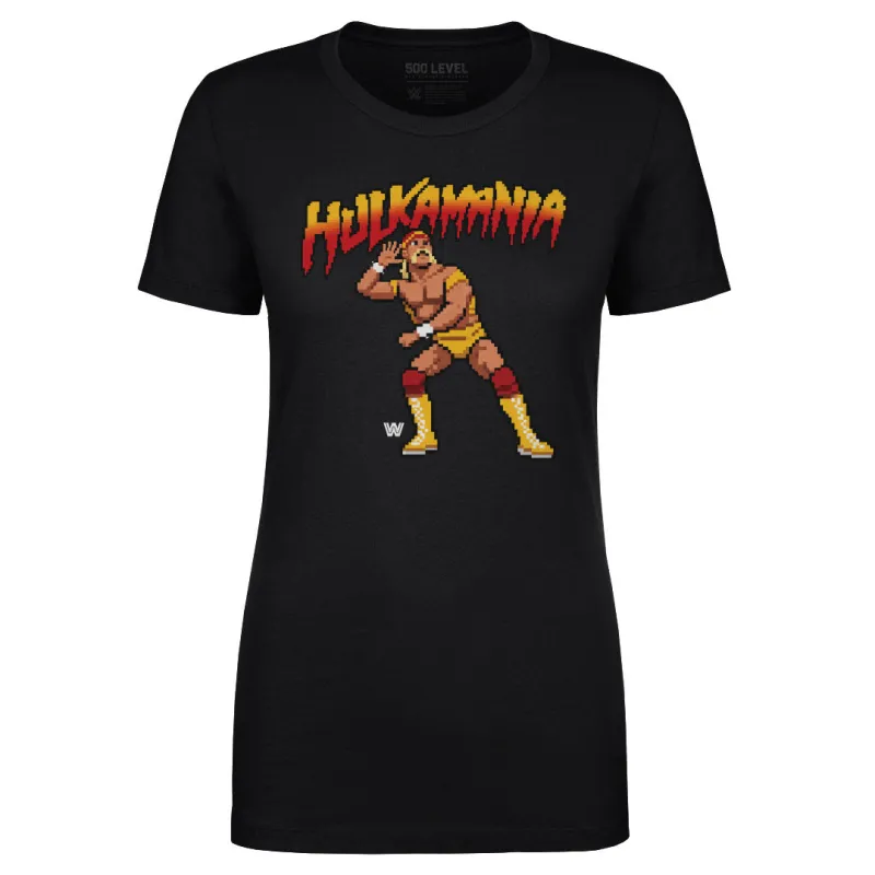 Hulk Hogan WWE Hulkamania 8-bit WHT made by 500 Level
