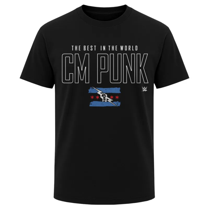 CM Punk WWE Elite WHT made by 500 Level