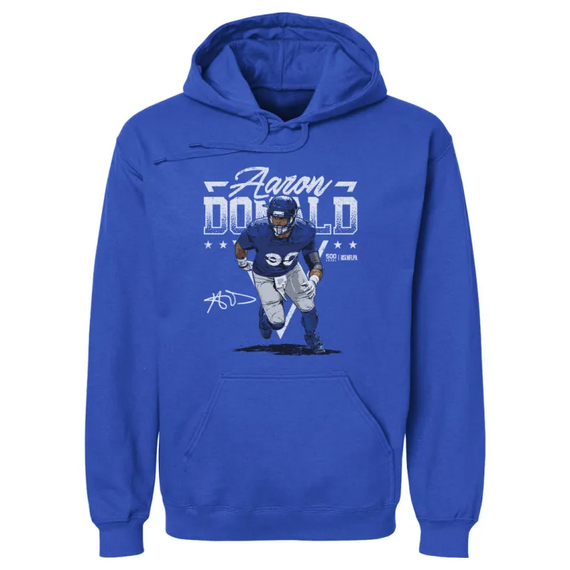 Aaron Donald Los Angeles R Triangle Name WHT made by 500 Level
