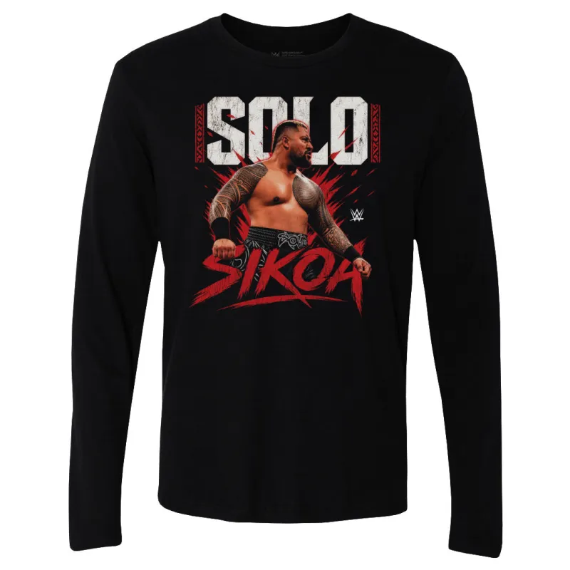 Solo Sikoa WWE Red WHT made by 500 Level