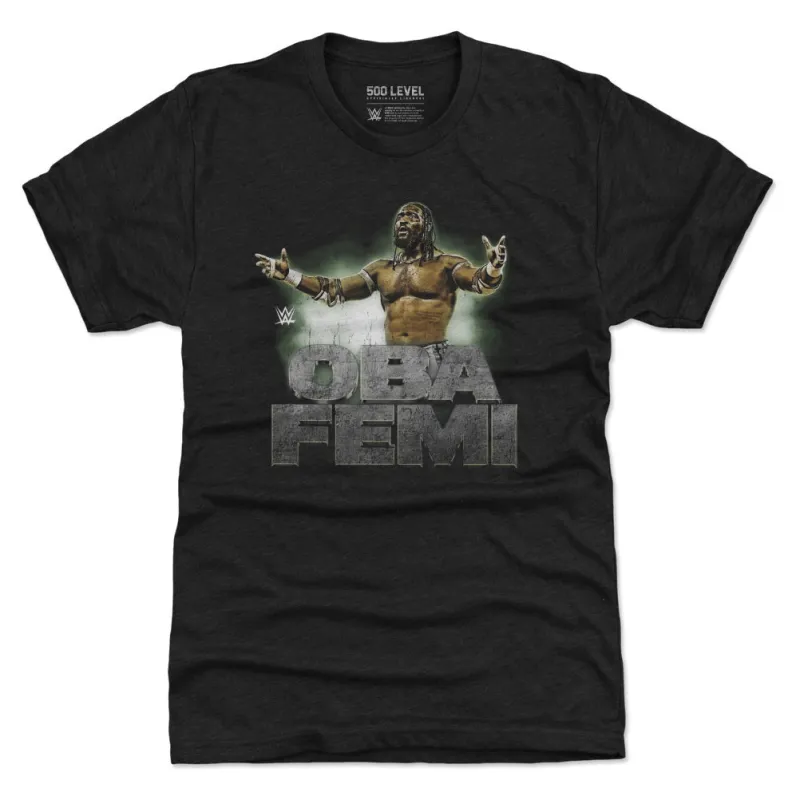 Oba Femi WWE Block Name WHT made by 500 Level
