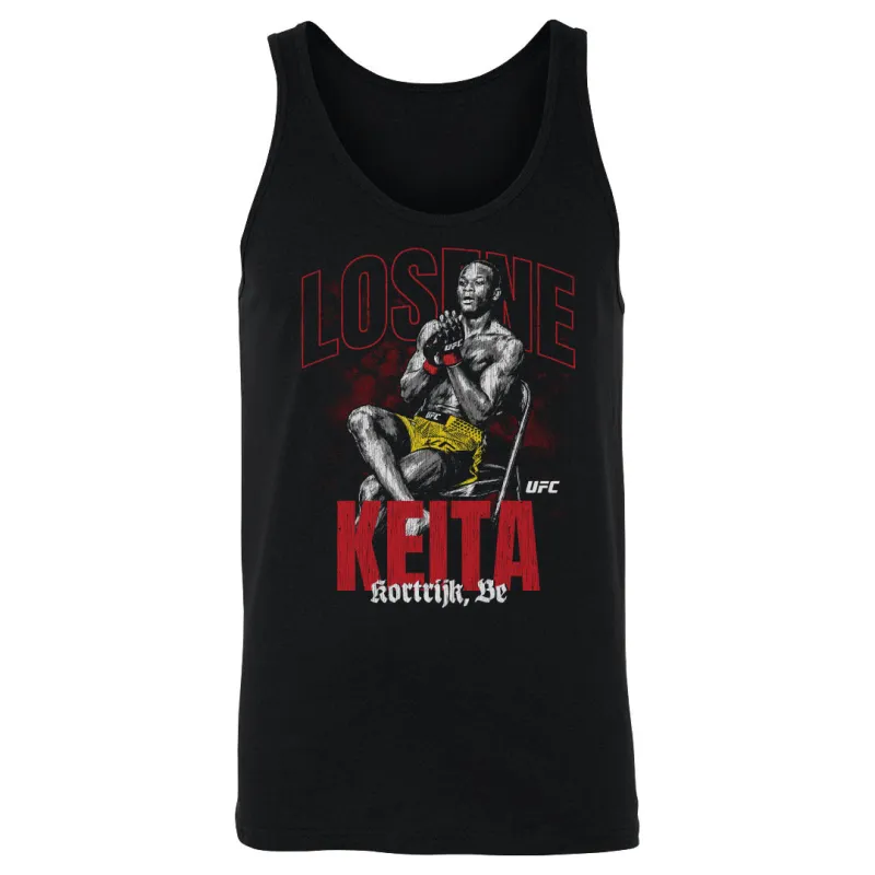 Losene Keita UFC Celebration WHT made by 500 Level