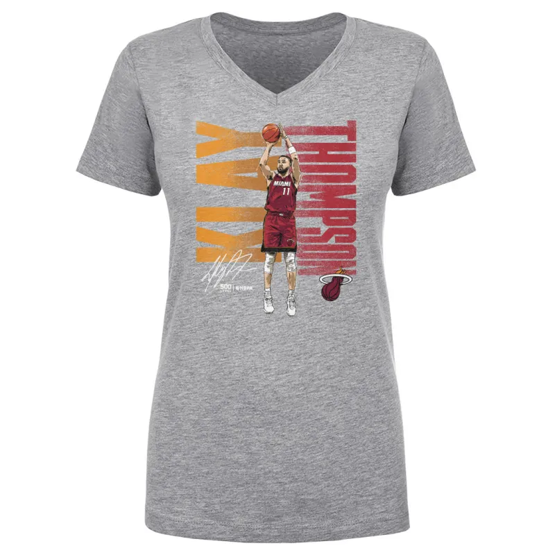 Klay Thompson Miami Heat Bold WHT made by 500 Level