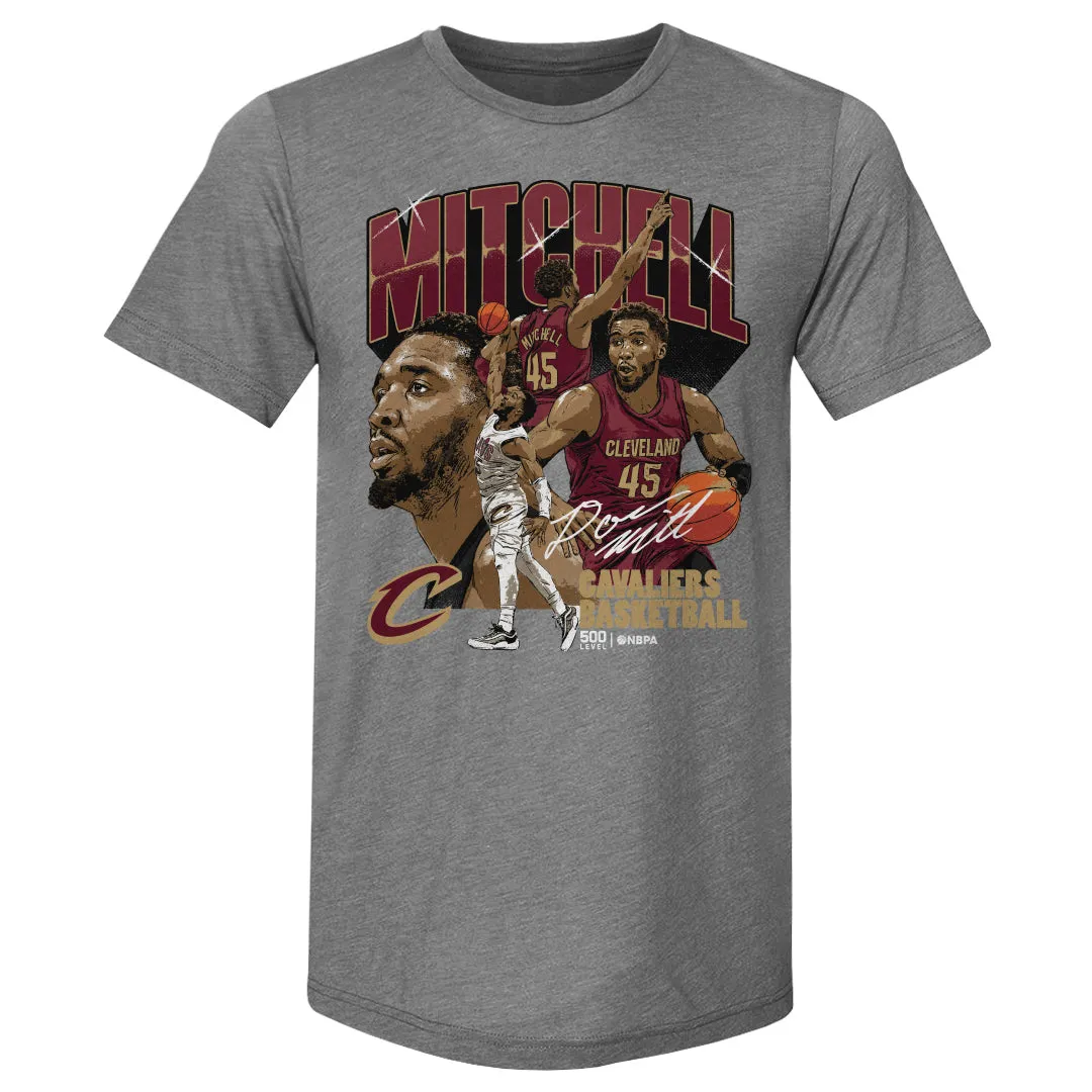 Donovan Mitchell Cleveland Cavaliers Collage WHT sold by 500 Level