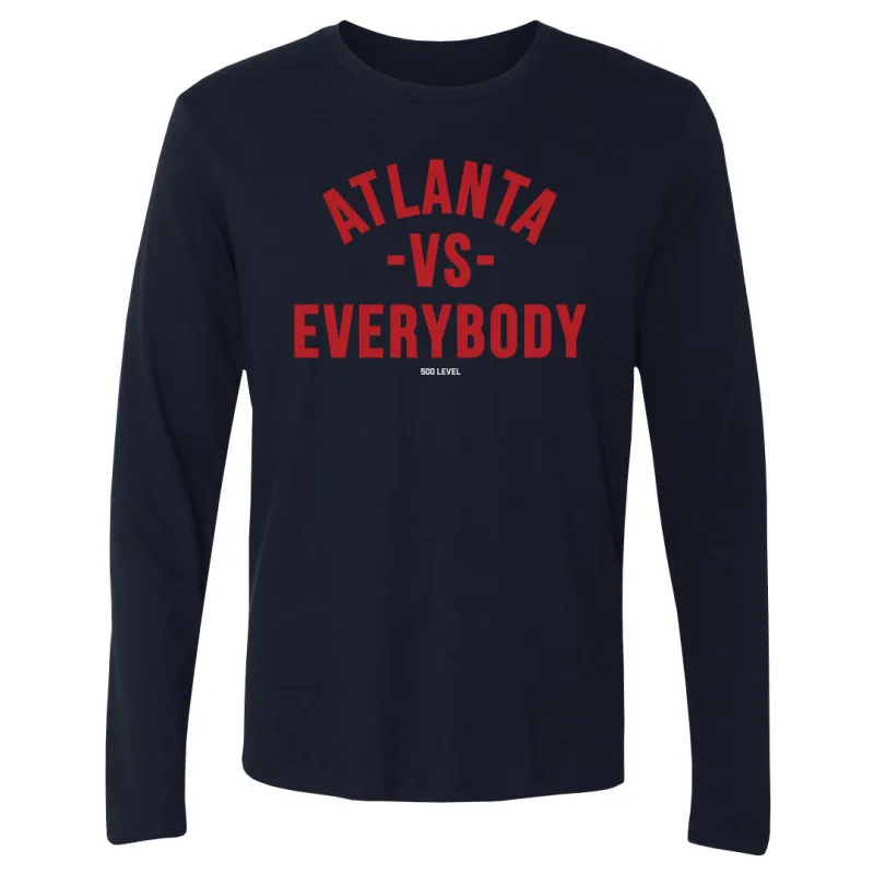 Atlanta Baseball Vs. Everybody WHT made by 500 Level