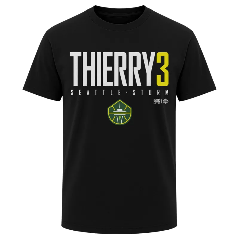 Taylor Thierry Seattle Storm Elite WHT made by 500 Level