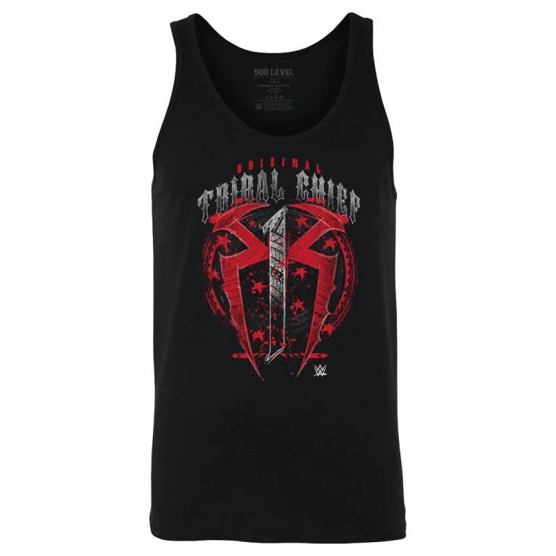 Roman Reigns WWE Tribal Chief Logo WHT made by 500 Level
