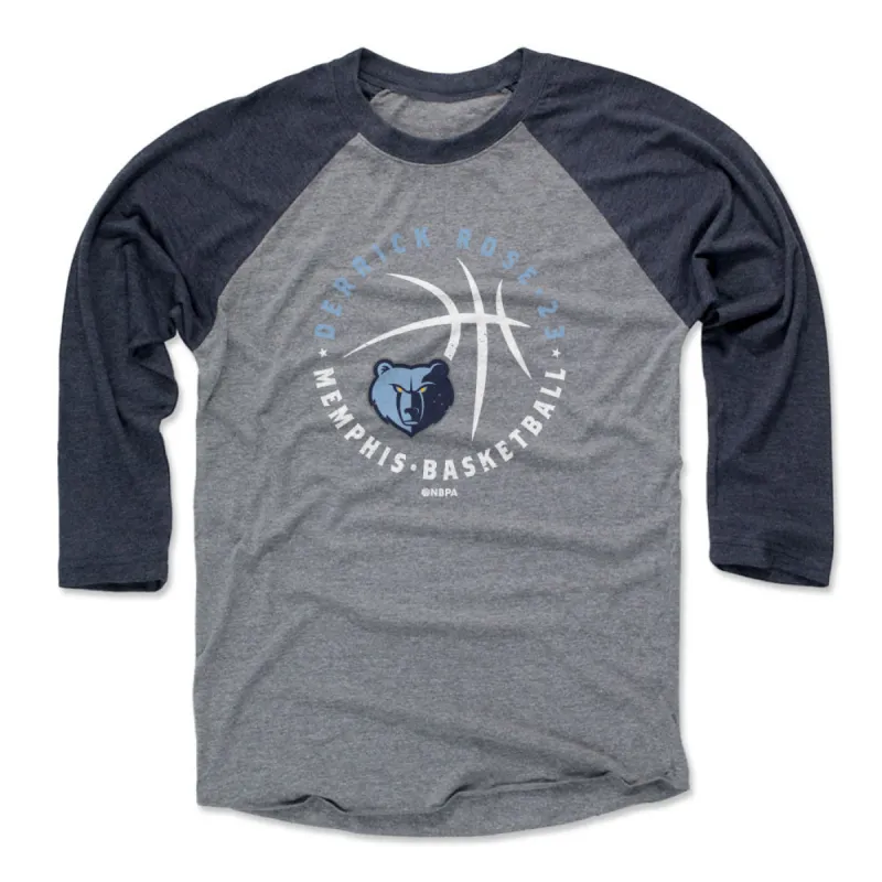 Derrick Rose Memphis Grizzlies Player Ball WHT sold by 500 Level