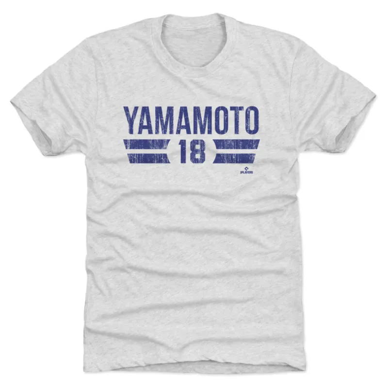 Yoshinobu Yamamoto Los Angeles D Font sold by 500 Level