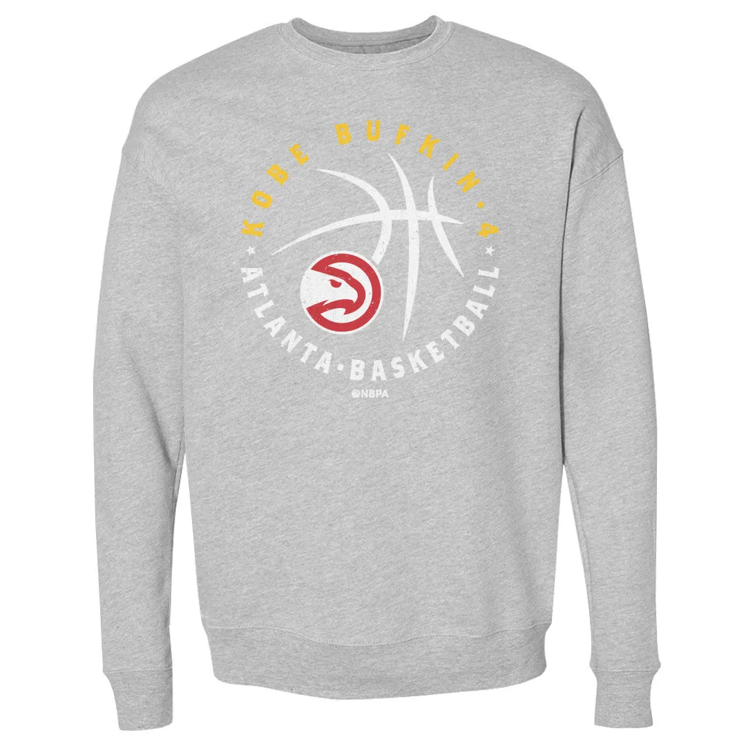 Kobe Bufkin Atlanta Hawks Player Ball WHT sold by 500 Level product image thumbnail 2