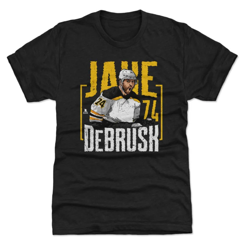 Jake DeBrusk Boston Player Name WHT sold by 500 Level